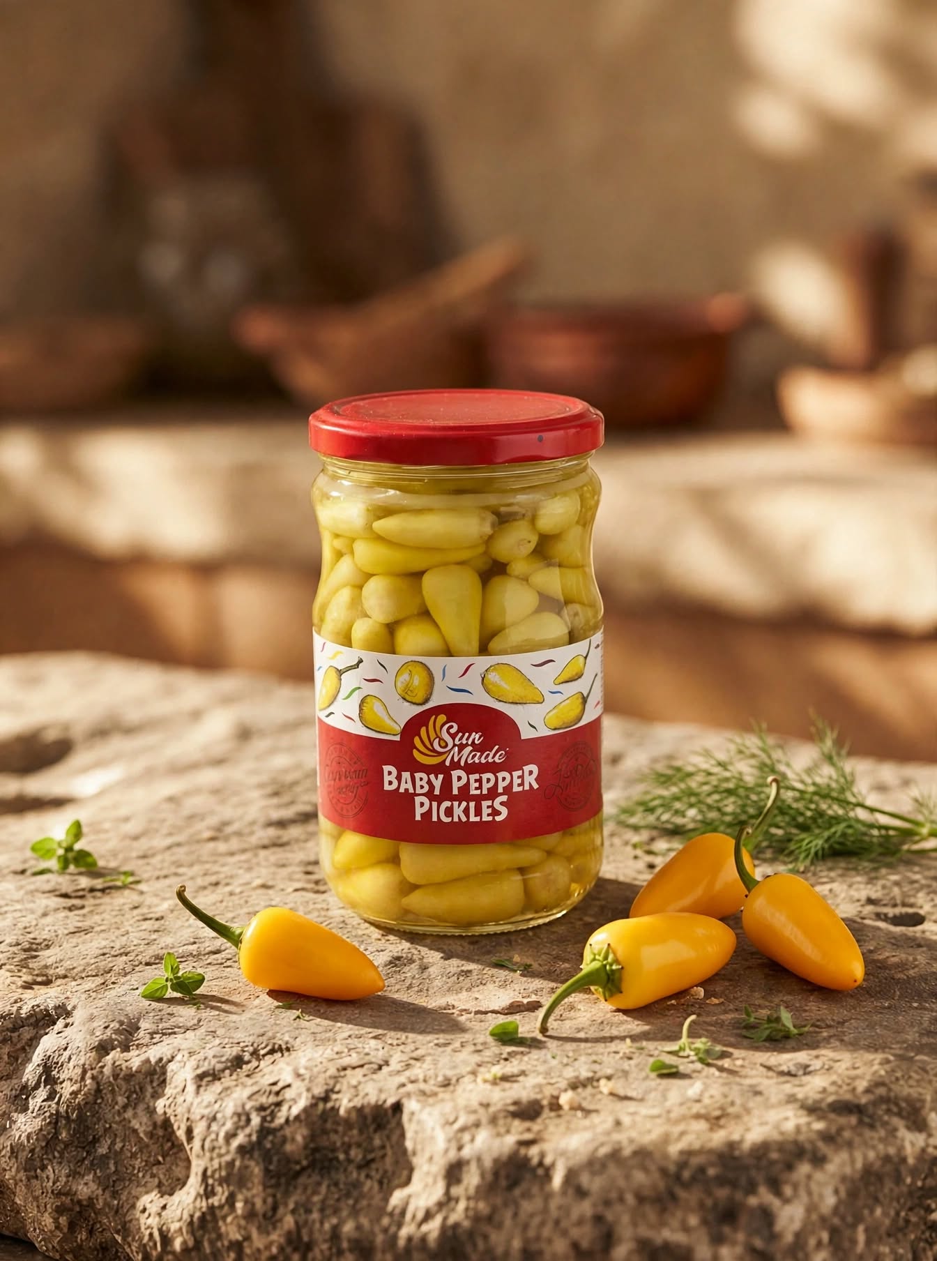 Baby Pepper Pickles